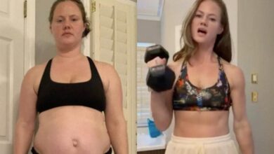 Photo of Женщина похудела на 38 килограммов за 8 месяцев, выполняя 7 шагов